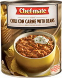 Chef-Mate Original Carne Chili With Beans 107 Ounces - 6 Per Case