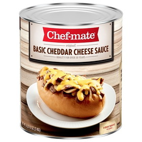 Chef-Mate Basic Cheddar Cheese Sauce 106 Ounces - 6 Per Case