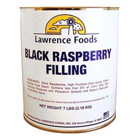 Lawrence Foods Black Raspberry Filling, 7 Pounds, 6 per case