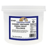 Lawrence Foods Cherry Orchard Fresh Fruit Filling, 7.63 Pounds, 4 per case