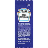 Heinz Real Mayonnaise Single Serve Packet, 5.29 Pounds, 1 per case