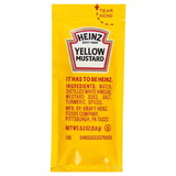 Heinz Mustard Packets, Kosher, 2.5 Pounds, 1 per case