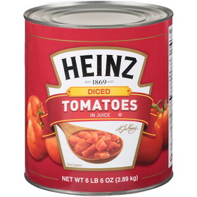 Heinz Diced Tomato In Juice, 6.38 Pounds, 6 per case