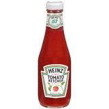 Heinz Glass Bottle Ketchup, 14 Ounce, 24 per case