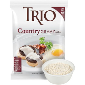 Trio Country Gravy Mix, 21.98 Ounces, 8 per case