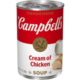 Campbell's Condensed Soup Red & White Cream Of Chicken Soup, 10.5 Ounces, 48 per case