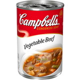 Campbell's Condensed Soup Red & White Vegetable Beef Soup, 10.5 Ounces, 48 per case