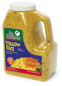 Producers Rice Mill Yellow Rice Seasoned Mix 3.5 Pound Jug - 6 Per Case
