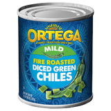 Ortega Diced Green Chiles, 26 Ounces, 12 per case