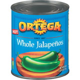 Ortega Whole Jalapenos 26 Ounce Cans - 12 Per Case