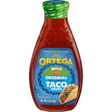 Ortega Mild Taco Sauce, 8 Ounces, 12 per case