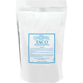 Ortega Taco Seasoning 5 Pound Bag - 1 Bag Per Case