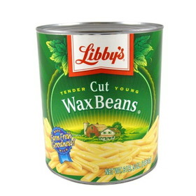 Libby Bean Libby Fancy Wax Cut 4 Sieve, 101 Ounces, 6 per case