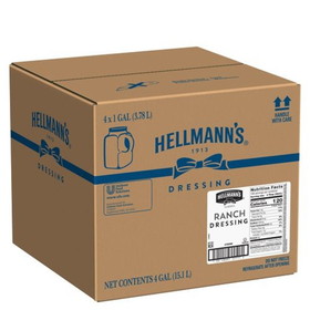 Hellmann'S Creamy Ranch Dressing 1 Gallon - 4 Per Case
