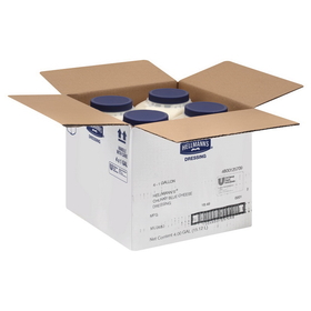 Hellmann'S Chunky Bleu Cheese Dressing 1 Gallon Jug - 4 Per Case