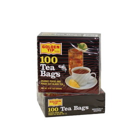 Golden Tip Tea Bags With Envelope Golden Tip, 100 Count, 10 per case