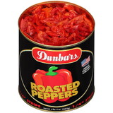 Dunbar Pepper Strip Fire Roasted Red, 102 Ounces, 6 per case