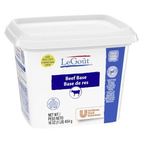 Legout No Msg Beef Base Beef, 1 Pounds, 12 per case