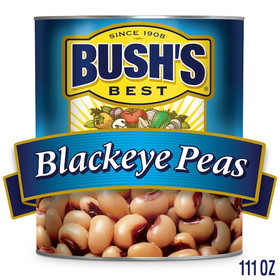 Bush's Best Dry Brine Blackeye Peas, 111 Ounces, 6 per case