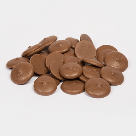 Merckens Cf668 Milk Chocolate Cocoa Lite Wafer, 50 Pounds, 1 per case