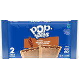 Kellogg's Frosted Pop Tart Brown Sugar Cinnamon Two Pack, 3.3 Ounces, 12 per case