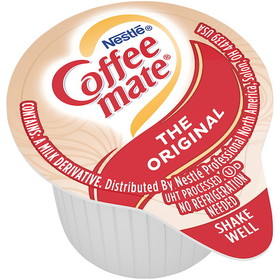 Coffee-Mate The Original Single Serve Liquid Creamer, 0.38 Fluid Ounces, 180 per case