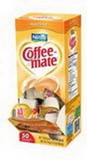 Coffee-Mate Hazelnut Single Serve Liquid Creamer .375 Ounces Per Cup - 50 Per Pack - 4 Per Case
