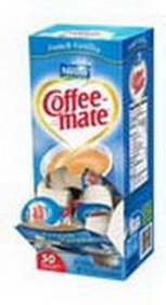 Coffee-Mate French Vanilla Single Serve Liquid Creamer, 18.7 Fluid Ounces, 4 per case