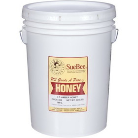 Sue Bee Light Amber Honey, 60 Pounds, 1 per case