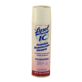 Lysol/Lizol Foaming Disinfectant Spray, 24 Ounces, 12 per case