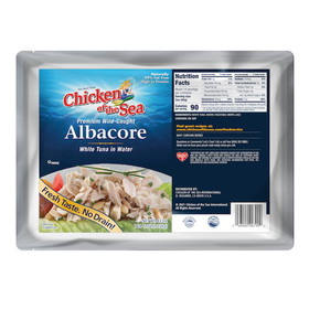 Chicken Of The Sea White Albacore Tuna Chunks, 43 Ounces, 6 per case