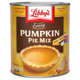 Libby's Nestle Pumpkin Pie Mix, 30 Ounce, 12 per case