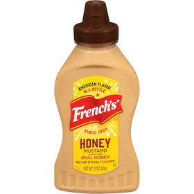 French's R&amp;C. Honey Mustard Sauce Squeeze, 12 Ounces, 12 per case