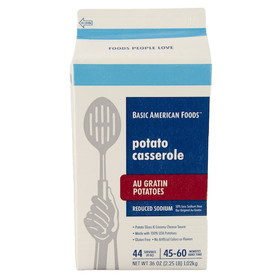 Basic American Foods Whipp Au Gratin Potato Casserole With Sauce Gluten Free 2.25 Pound Carton - 6 Per Case