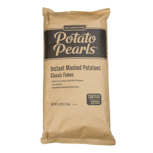 Baf Potato Pearls??½ Potato Flakes Instant, 5 Pounds, 6 per case,  Price/Case Sale, Reviews. - Opentip