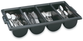 Bin.4 Compartment Slivered Gray 12-1 Each