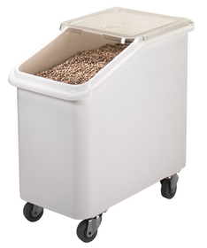 Bin Ingredient 27 Gallon White Plastic 1-1 Each