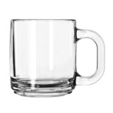 Libbey 10 Ounce Glass Mug, 12 Each, 1 Per Case