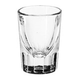 Libbey 1.5 Ounce Fluted Whiskey Glass, 48 Each, 1 Per Case