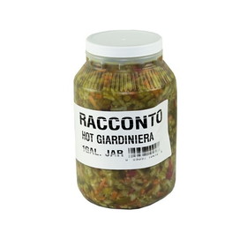 Racconto Peppers Hot Giardiniera, 1 Gallon, 4 per case