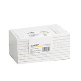 National Checking Waitrpad 3.5 Inch X 5.75 Inch 8 Line White 1 Part Guest Check 100 Per Book 10 Per Pack - 5 Per Case