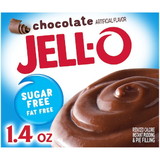 Jell-O Sugar And Fat Free, Chocolate, Instant Pudding, 1.4 Ounces, 24 per case