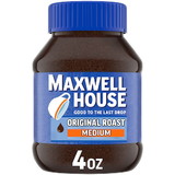 Maxwell House Coffee Instant Original Coffee, 4 Ounces, 12 per case