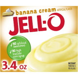 Jell-O Instant Banana Pudding, 3.4 Ounce, 24 per case