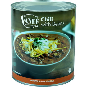 Vanee Chili With Beans, 108 Ounces, 6 per case