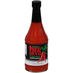 Trappey Sauce Red Devil Hot Original, 12 Fluid Ounces, 12 per case