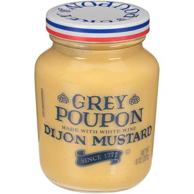 Grey Poupon Classic Dijon Mustard, 8 Ounces, 12 per case