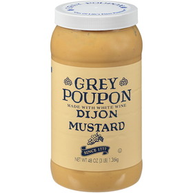Grey Poupon Classic Dijon Mustard, 3 Pounds, 6 per case