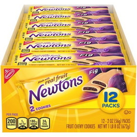 Nabisco Fig Newton Single Serve Snack 2 Ounce Packet - 12 Per Pack - 4 Packs Per Case