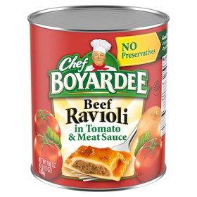 Chef Boyardee Ravioli Chef Boyardee With Tomato And Meat Sauce, 108 Ounces, 6 per case